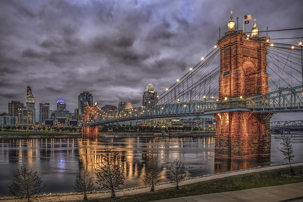 Roebling Bridge Cincinnati Ohio