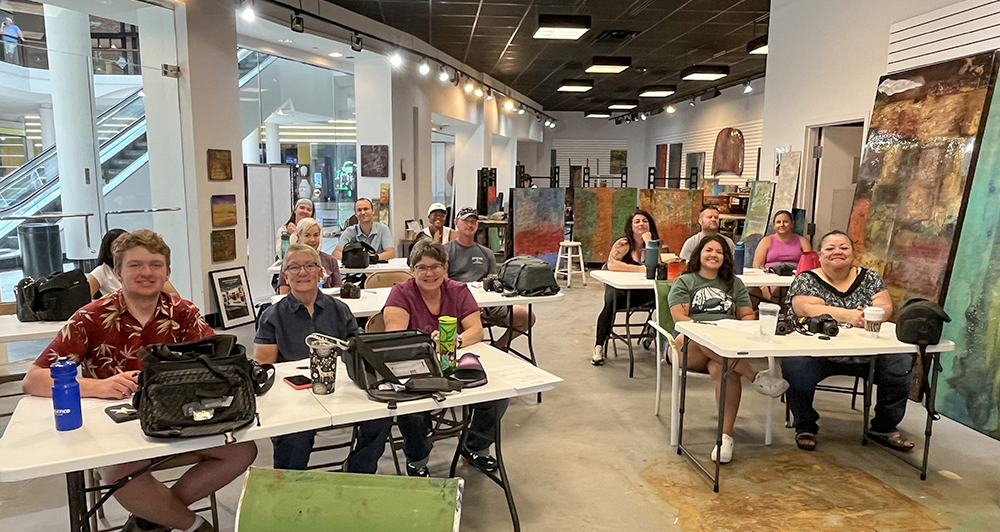 Dan Cleary in-person group photography class